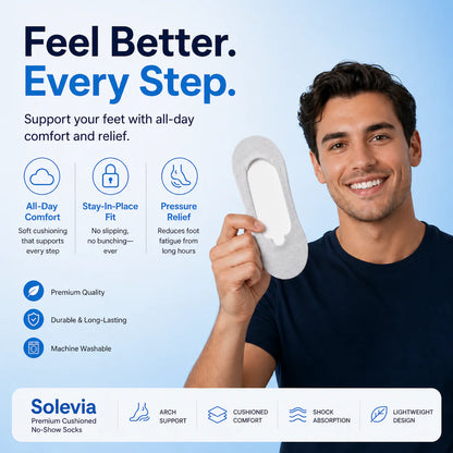 Plantar Fasciitis Relief Invisible Socks